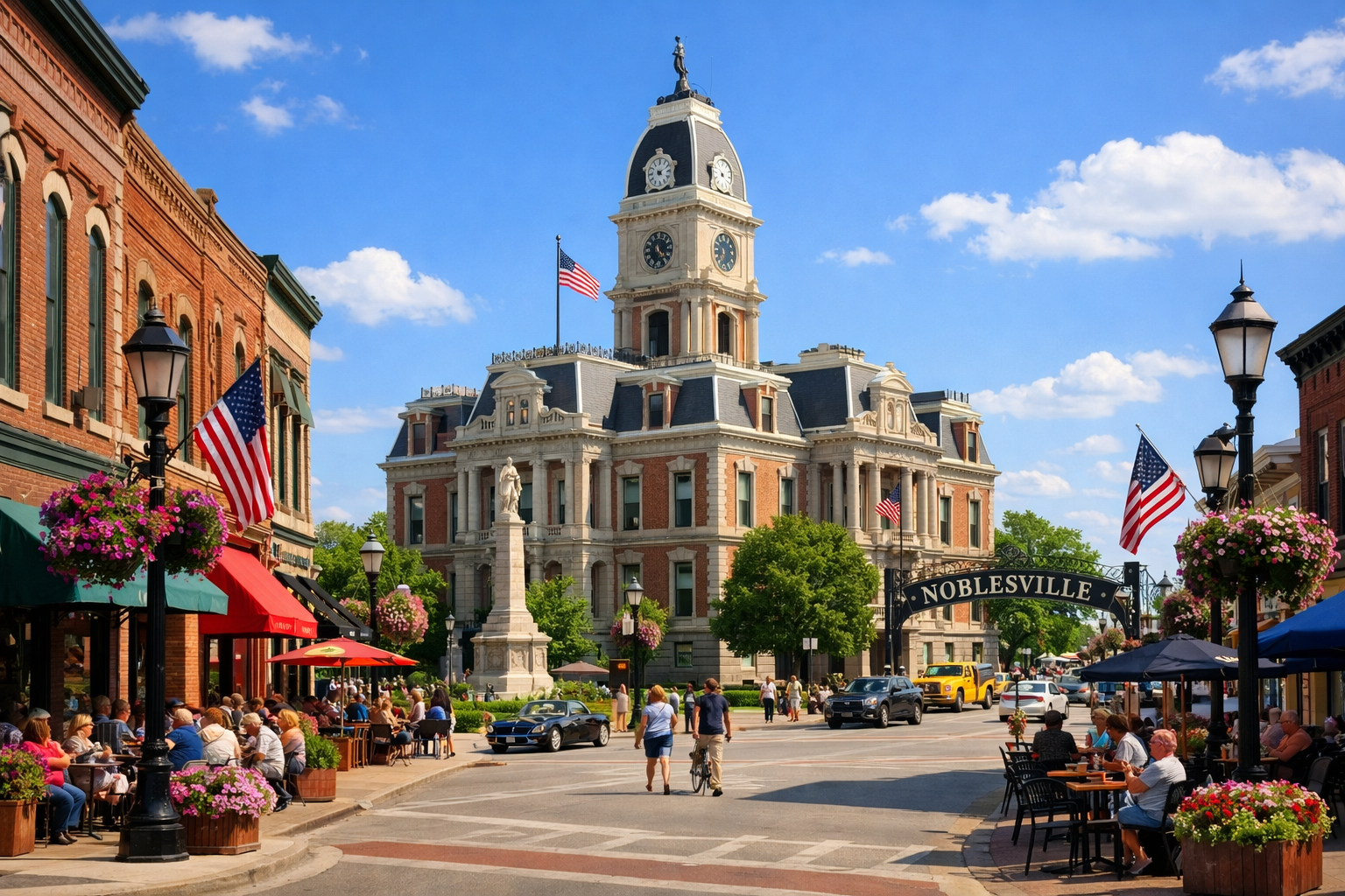 Noblesville Indiana city landmark